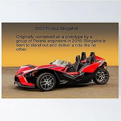 Polaris Slingshot Art Poster