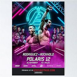 Polaris 12 Luke Rockhold vs Nick Rodriguez Poster
