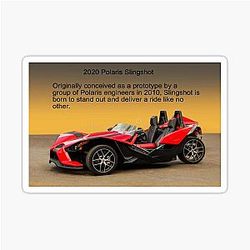 Polaris Slingshot Art Sticker