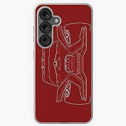Polaris Slingshot front stencil white Samsung Galaxy Case