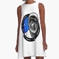 Polaris Dawn Commercial Spaceflight Mission A-Line Dress