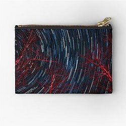 Polaris Star Trails Zipper Pouch