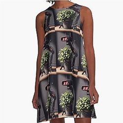 Polaris Robot A-Line Dress