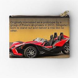 Polaris Slingshot Zipper Pouch