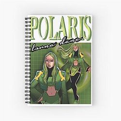 Polaris - Lorna Dane Spiral Notebook