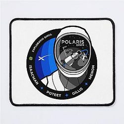 Polaris Dawn Commercial Spaceflight Mission Mouse Pad