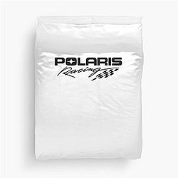 Polaris Vintage Black Duvet Cover