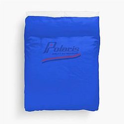 Polaris Snowmobiles Sticker Duvet Cover
