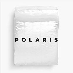 Polaris Band Rock Australia Black Duvet Cover