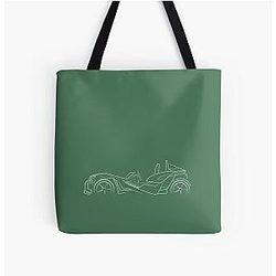 Polaris Slingshot stencil All Over Print Tote Bag