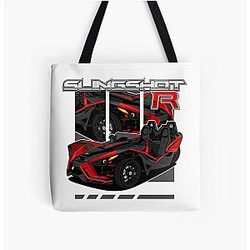 Polaris Slingshot R Red Print Tote Bag