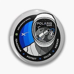 Polaris Dawn Mission Pin