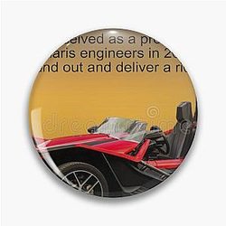 Polaris Slingshot Art Pin