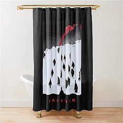 Polaris Fatalism Shower Curtain