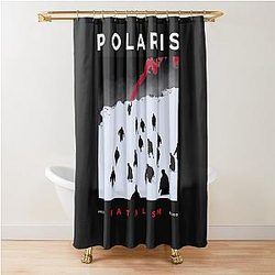 Polaris Merch Fatalism Shower Curtain