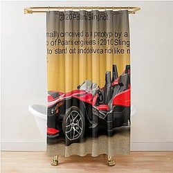Polaris Slingshot Shower Curtain