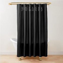 Polaris Band Rock Australia Black Version Shower Curtain