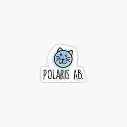 Cat Polaris Sticker