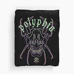 Polyphia Merch Devil's Art Icon Tee Duvet Cover