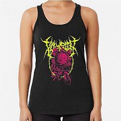 Polyphia Merchandise Polyphia Rose Racerback Tank Top