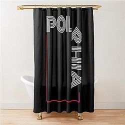 Polyphia Merch Shower Curtain