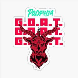 Polyphia Merch Band Goat Sticker