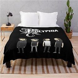 Polyphia band Graphic Design Throw Blanket