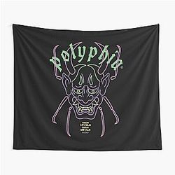 Polyphia Merchandise Devils Art Icon Tee Tapestry