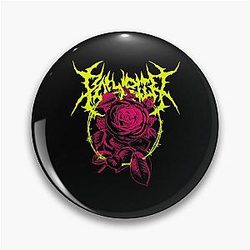 Polyphia Merch Rose Flower Pin