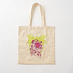 Polyphia Merch Cotton Tote Bag - Rose Flower