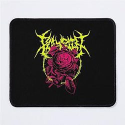 Polyphia Merchandise Rose Flower Mouse Pad