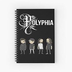 Polyphia band Graphic Design Notebook