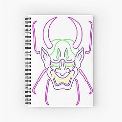 Polyphia Devils Merch Spiral Notebook