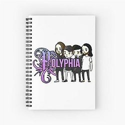 Polyphia Playing God Merch Spiral Notebook