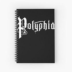 Polyphia Merch Logo Spiral Notebook