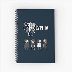 Polyphia band Spiral Notebook