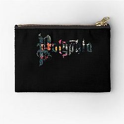 Polyphia flowers zipper pouch