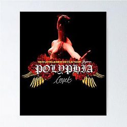 Polyphia Merch Polyphia New Levels Tour Tee Poster
