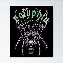 Polyphia Merch Devil's Art Icon Tee Poster