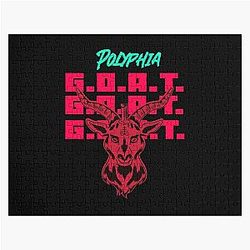 Polyphia Merch Band Jigsaw Puzzle Goat