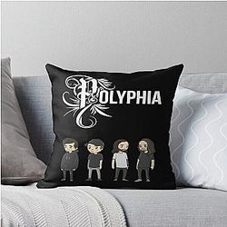 Polyphia Band Graphic Design Throw Pillow