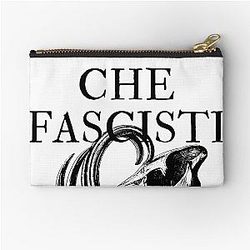 Meglio Porci Che Fascisti - Porco Rosso Zipper Pouch