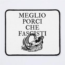Meglio Che Porco Rosso Mouse Pad