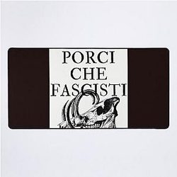 Meglio Porci Che Fascisti - Porco Rosso Desk Mat