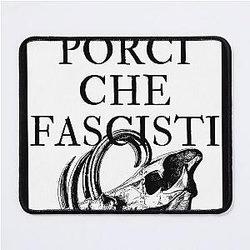 I-di Rather Be a Pig than a Fascist - Porco Rosso Mouse Pad