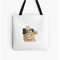Porco Rosso On Phone All Over Print Tote Bag