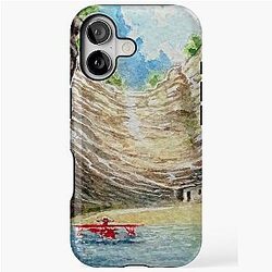 Secret Cove of Porco Rosso iPhone Tough Case