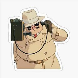 Porco Rosso On the Sticker
