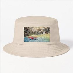 Secret Cove of Porco Rosso Bucket Hat