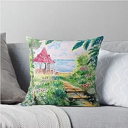Porco Rosso Throw Pillow